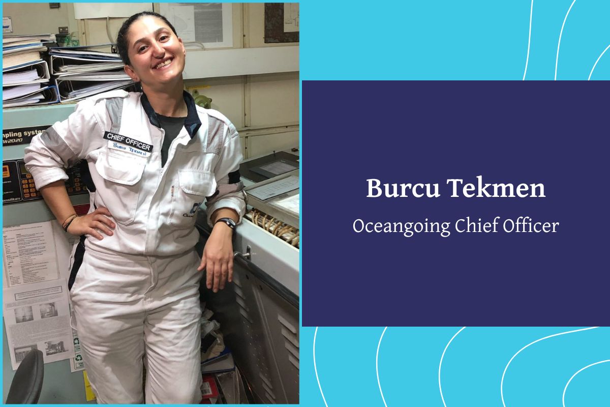Burcu Tekmen, Oceangoing Chief Officer - Turkey