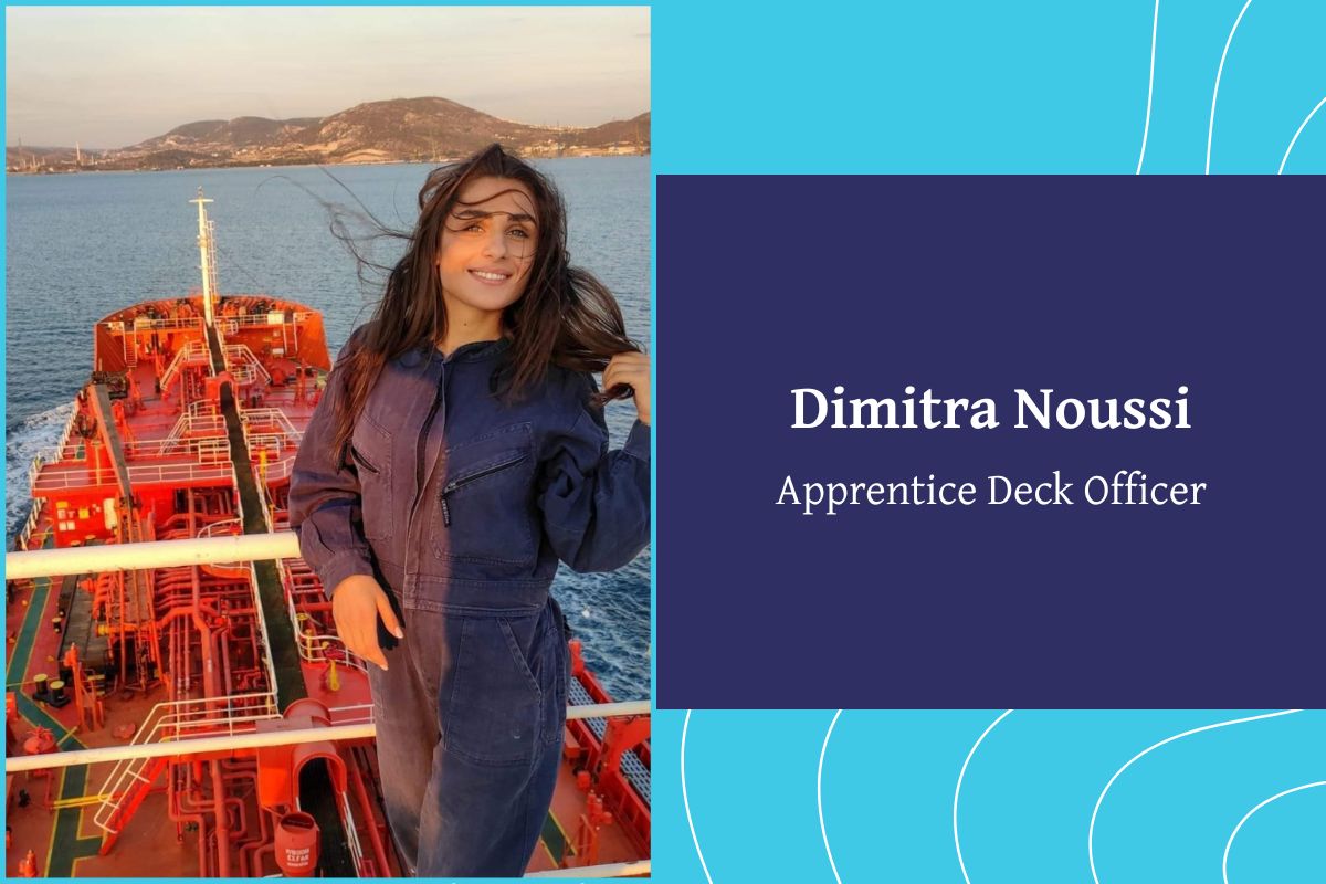 Dimitra Noussi, Apprentice Deck Officer - Greece