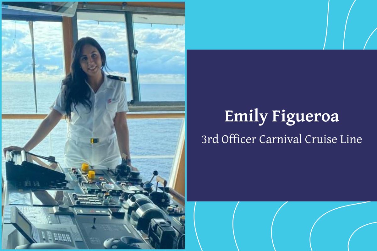 Emily Figueroa, 3rd Officer Carnival Cruise Line - Panama