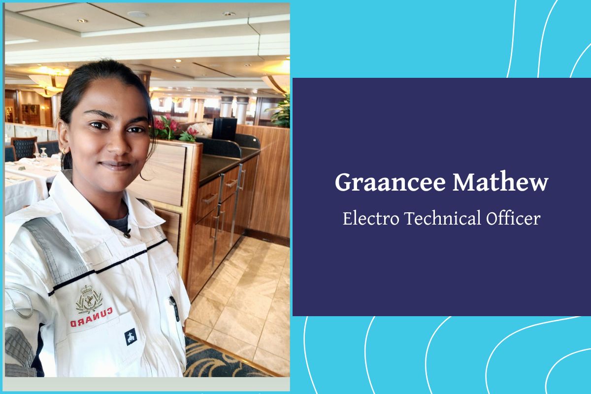 Graancee Mathew, Electro Technical Officer - India