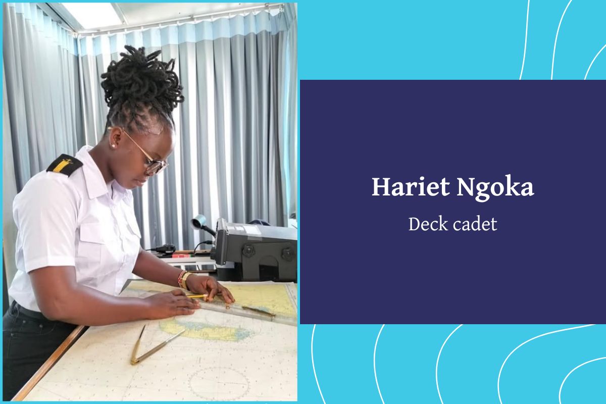 Hariet Ngoka, Deck cadet - Kenya