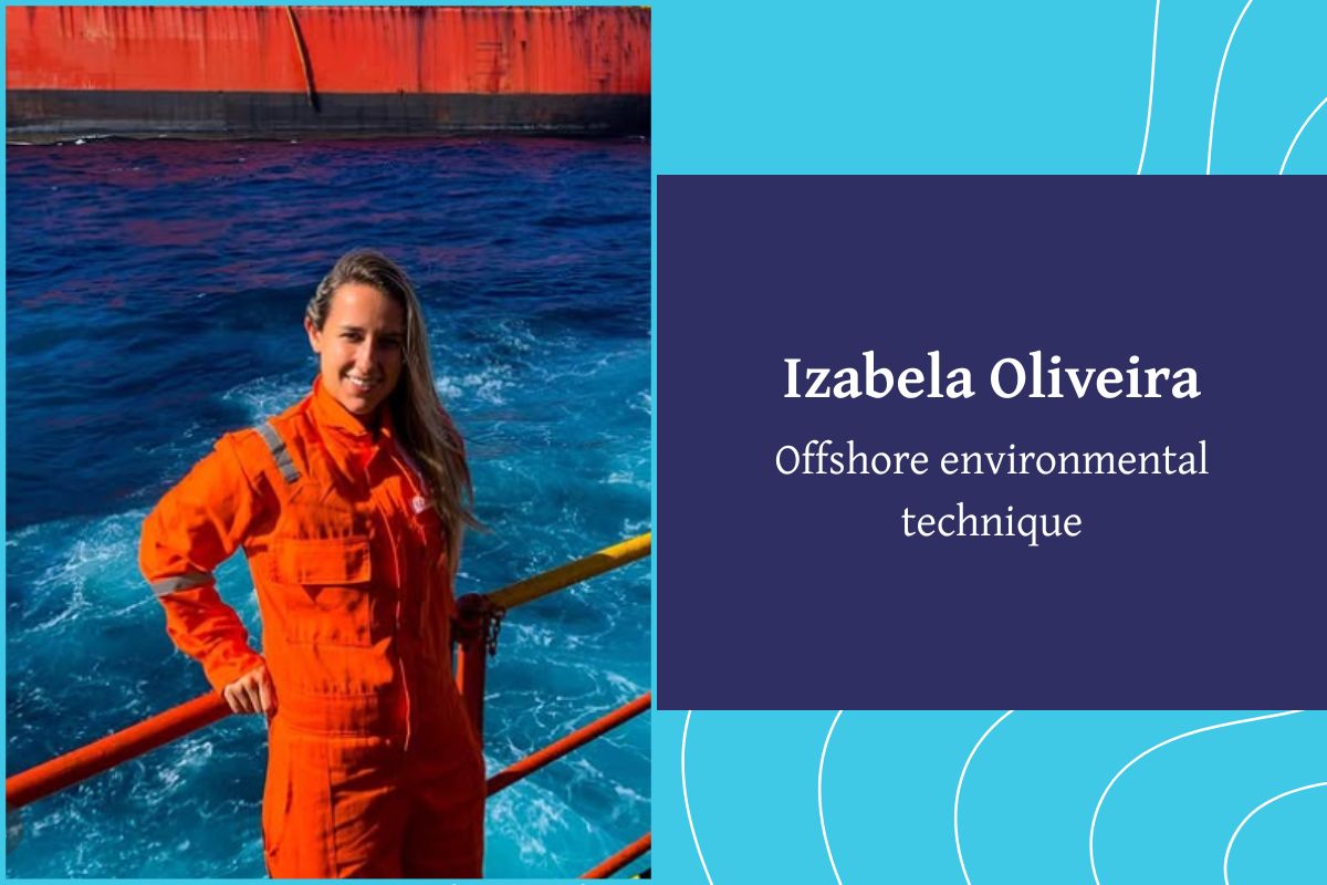 Izabela Oliveira, Offshore environmental technique - Brazil