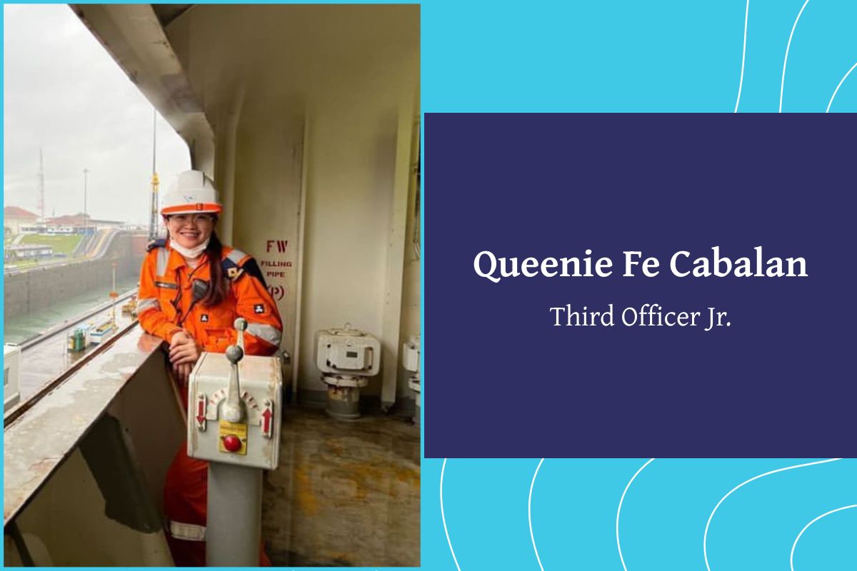 Queenie Fe Cabalan, Third Officer Jr. - Philippines