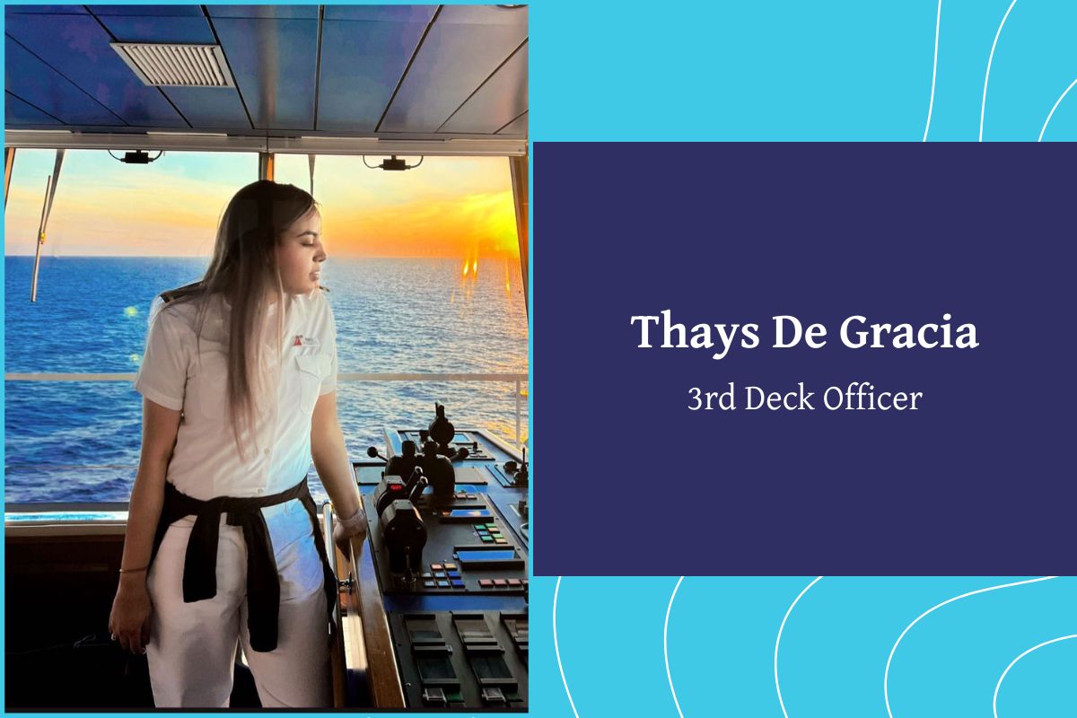 Thays De Gracia, 3rd Deck Officer - Panama