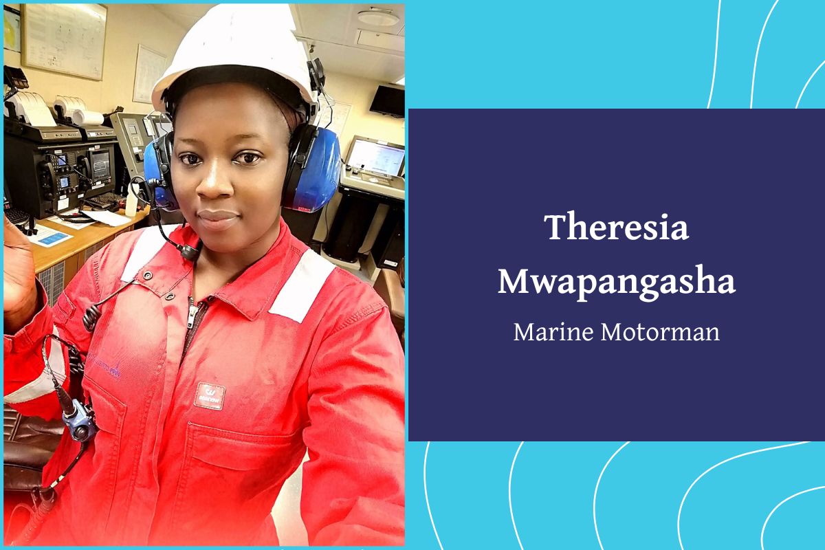 Theresia Mwapangasha, Marine Motorman - Namibia