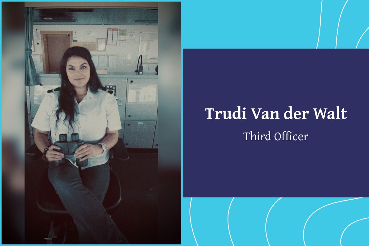 Trudi Van der Walt, Third Officer - South Africa