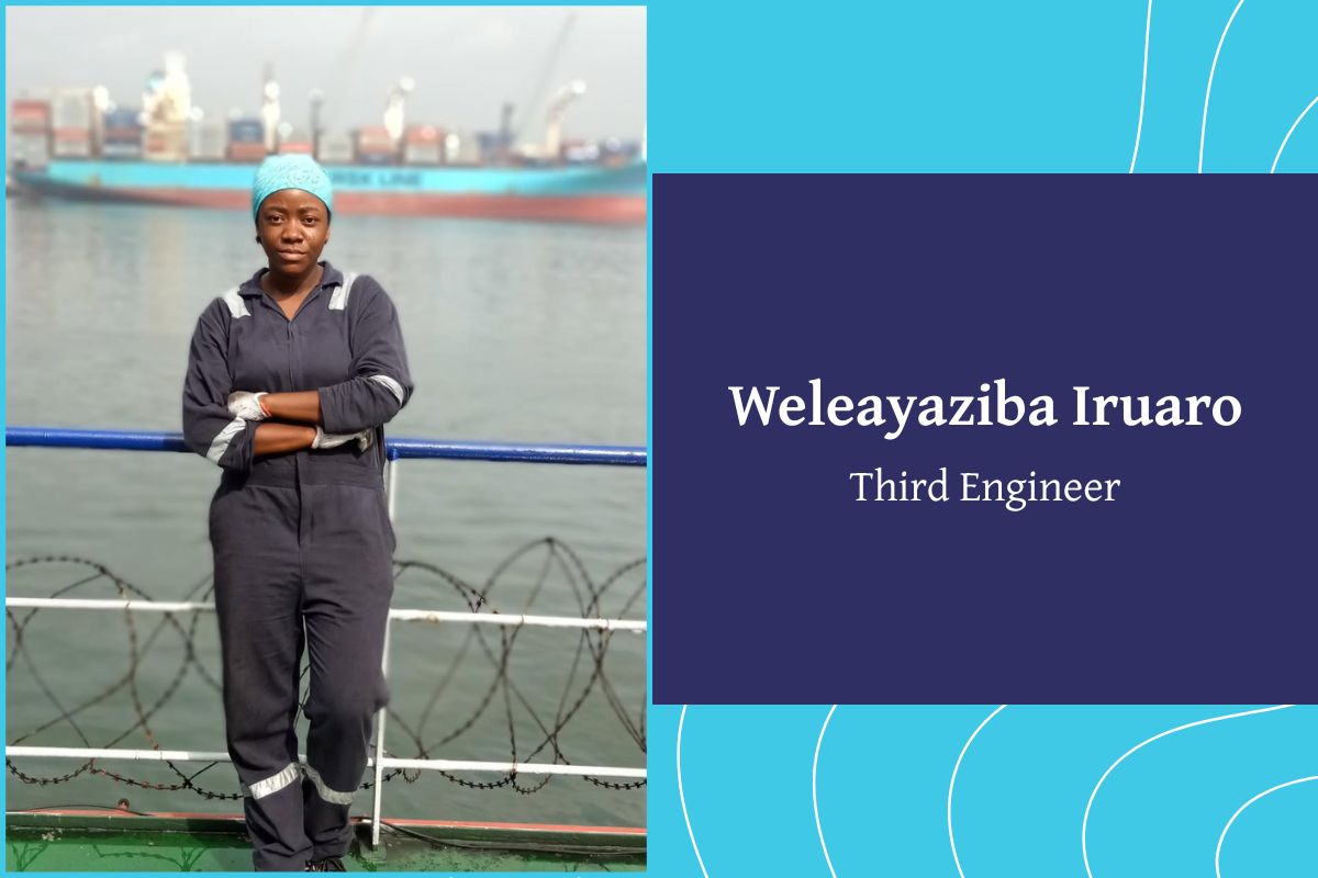 Weleayaziba Iruaro, Nigeria - Third Engineer
